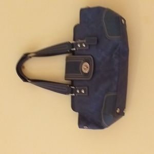 Coach Blue Tote Bag